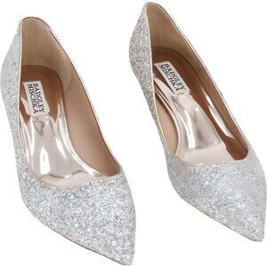 Badgley Mischka Madison II Pump Champagne Glitter Women's US 8